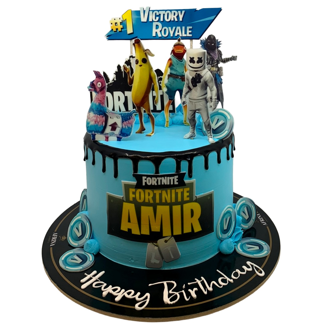 Fortnite Victory Royale Battle Cake 2