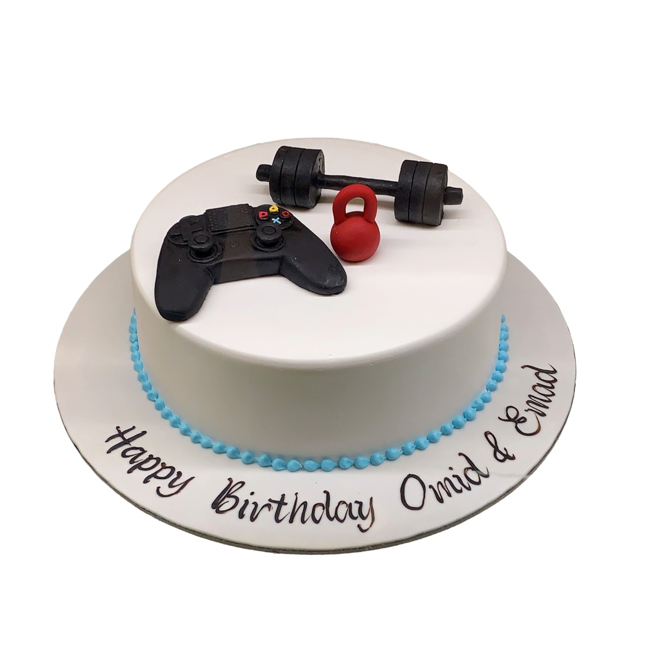 Gamer & Fitness Level Up Cake
