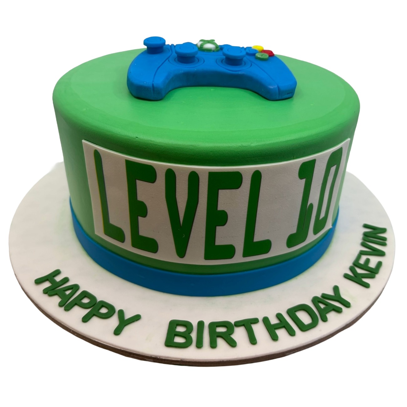 Gamer Level 10 Achievement Cake