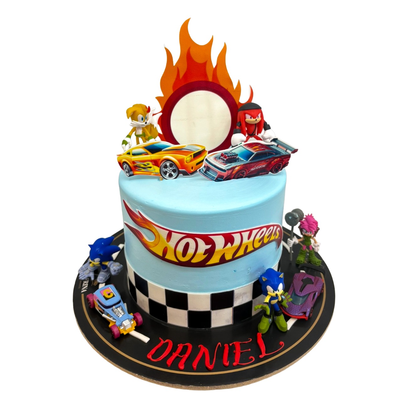 Hot Wheels Turbo Racing Cake 2