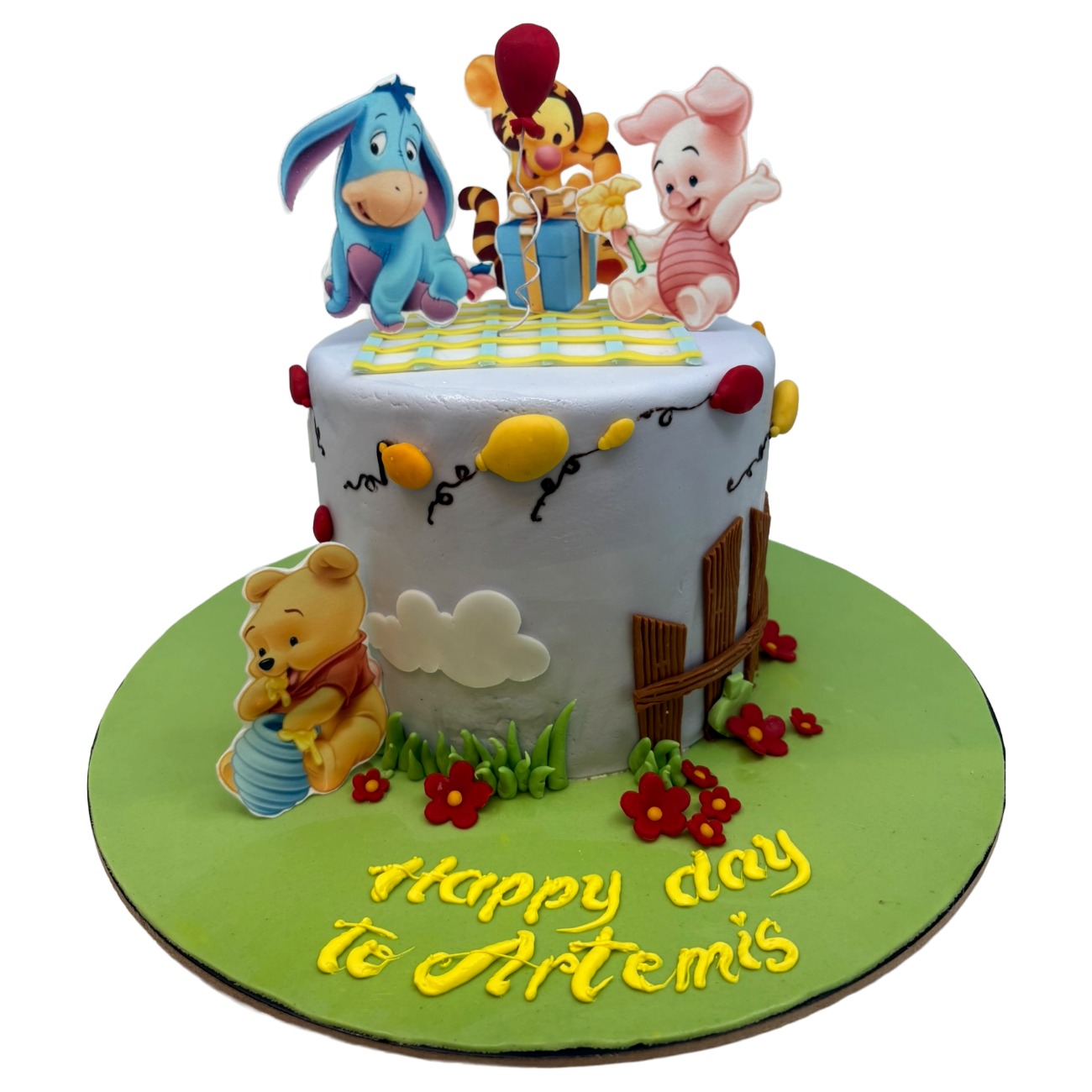 Hundred Acre Wood Adventure Cake