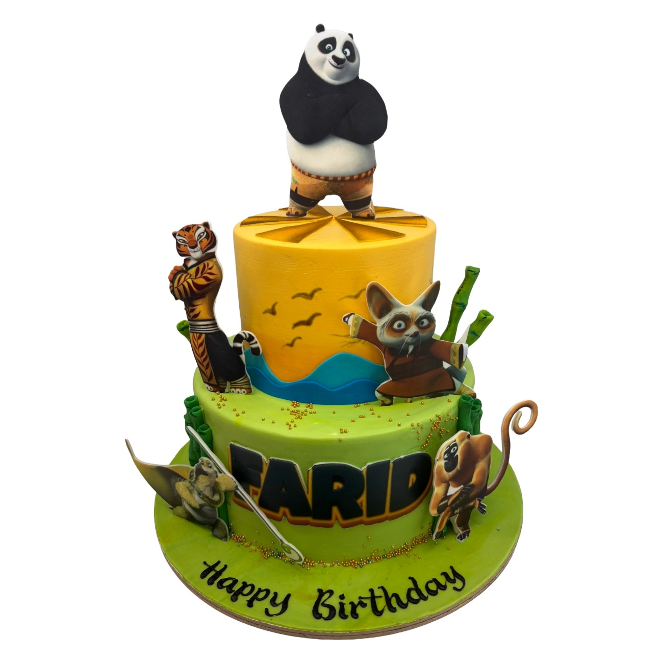 Kung Fu Panda Warrior Spirit Tiered Cake