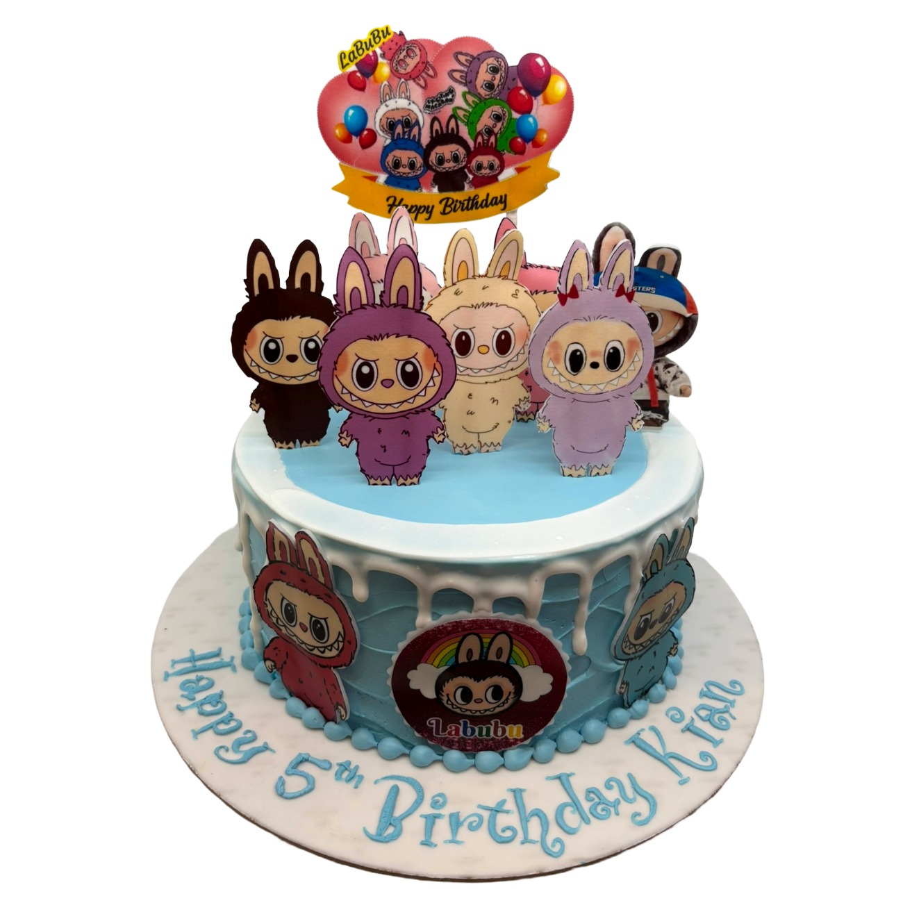 Labubu & Friends Colorful Character Cake