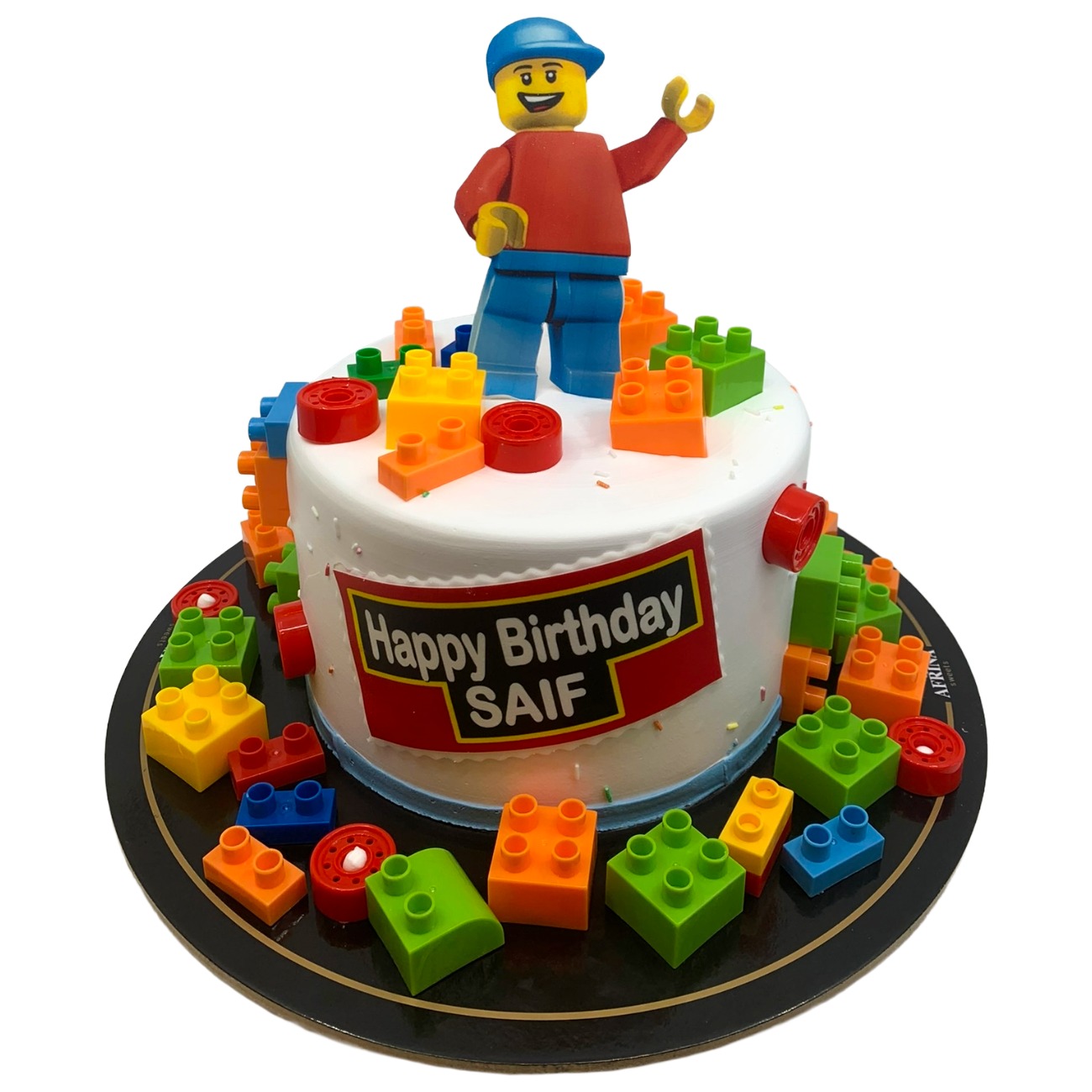 Lego Bricks & Master Builder Cake
