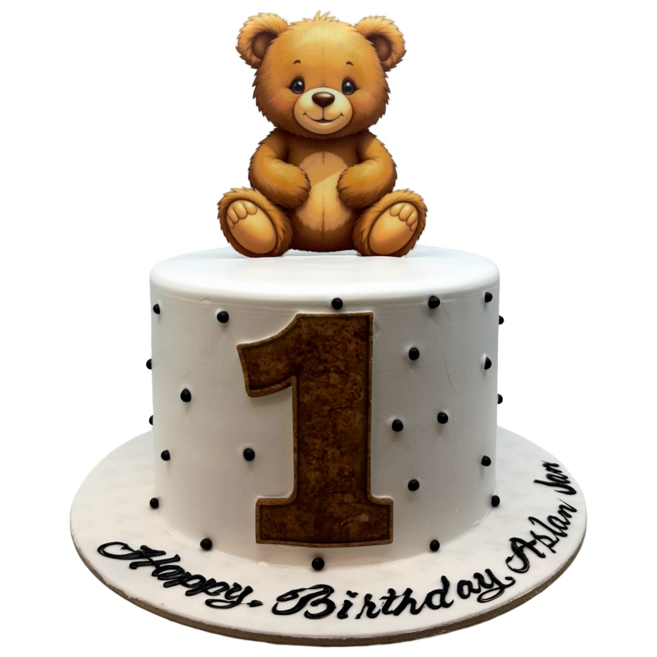 Little Cub First Birthday Cake