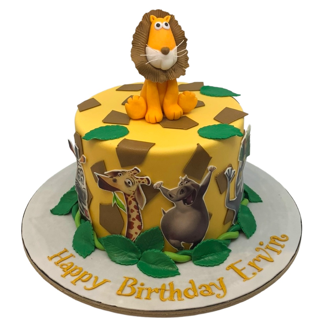 Madagascar Safari Adventure Cake