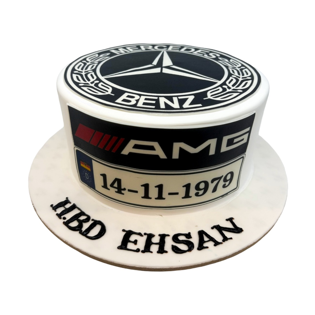 Mercedes-Benz AMG Logo Cake