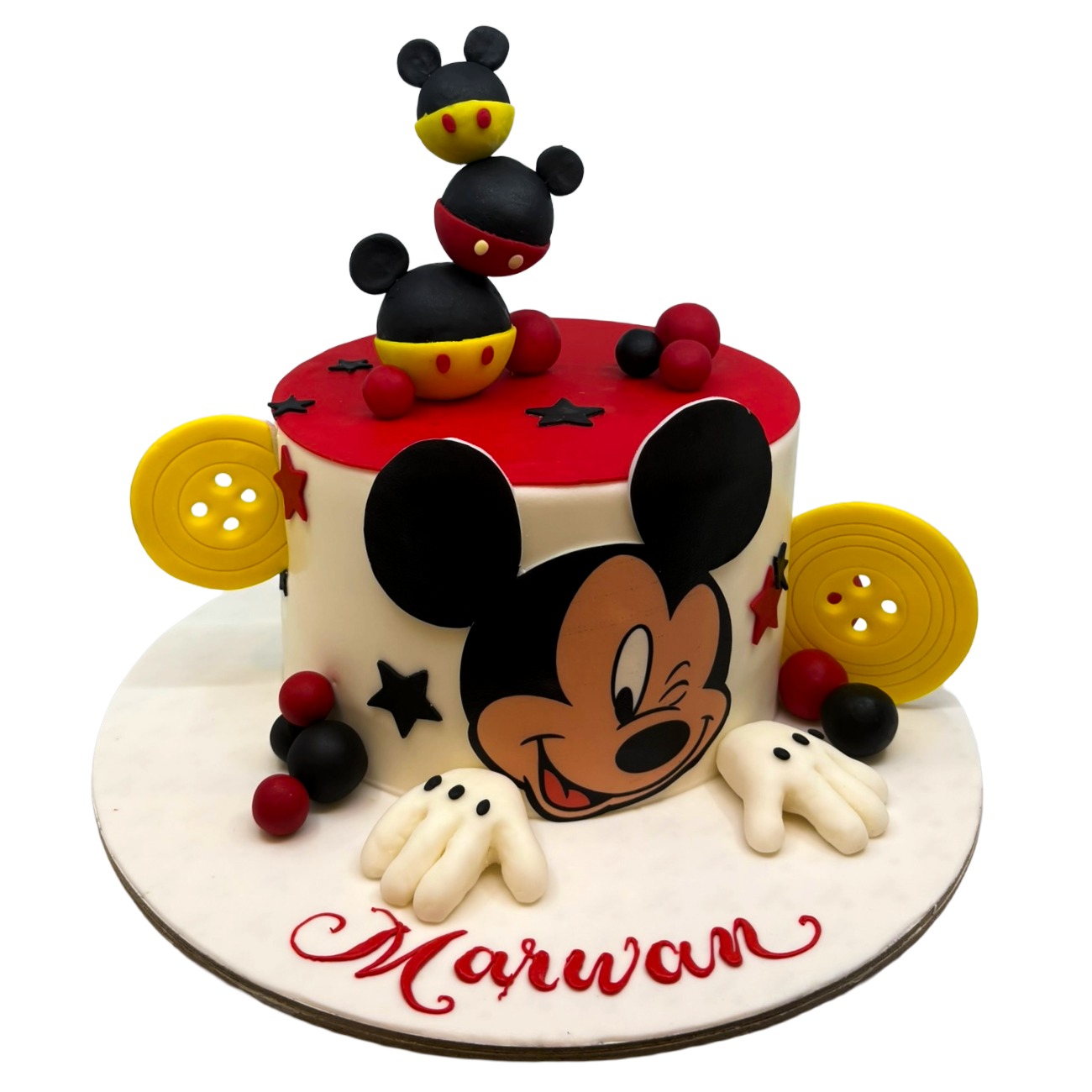 Mickey Mouse Playful Character Cake