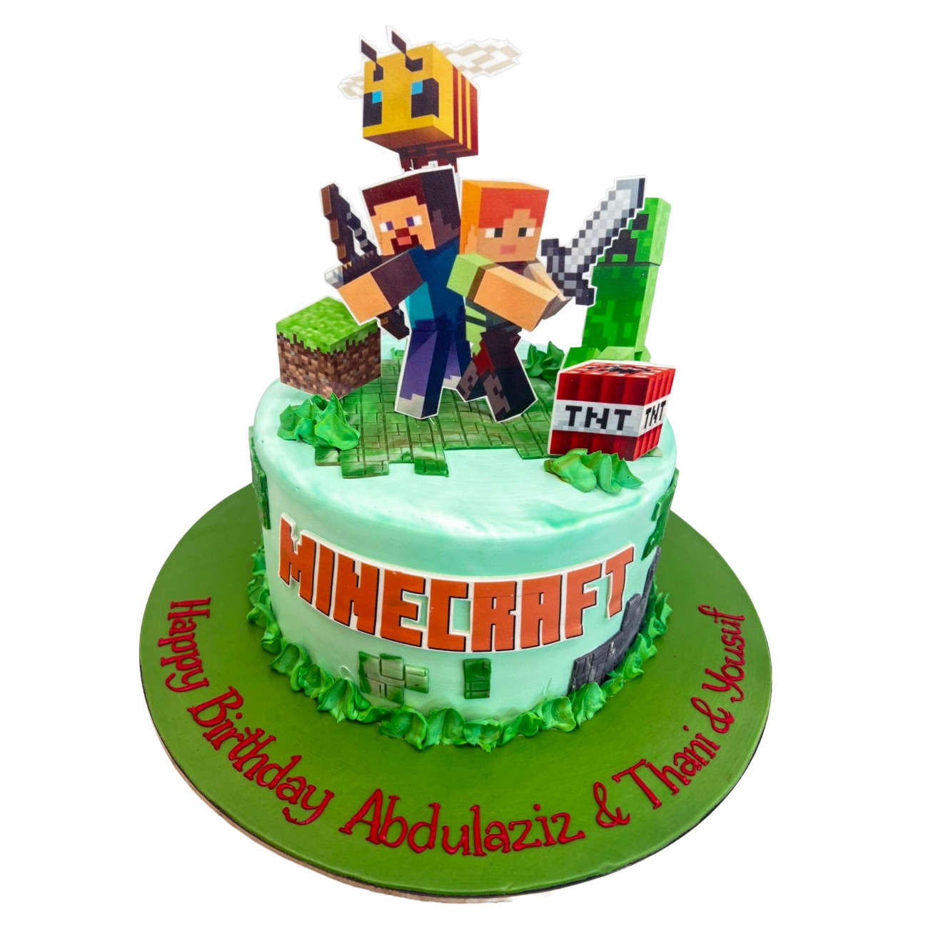 Minecraft Creative Mode World Cake