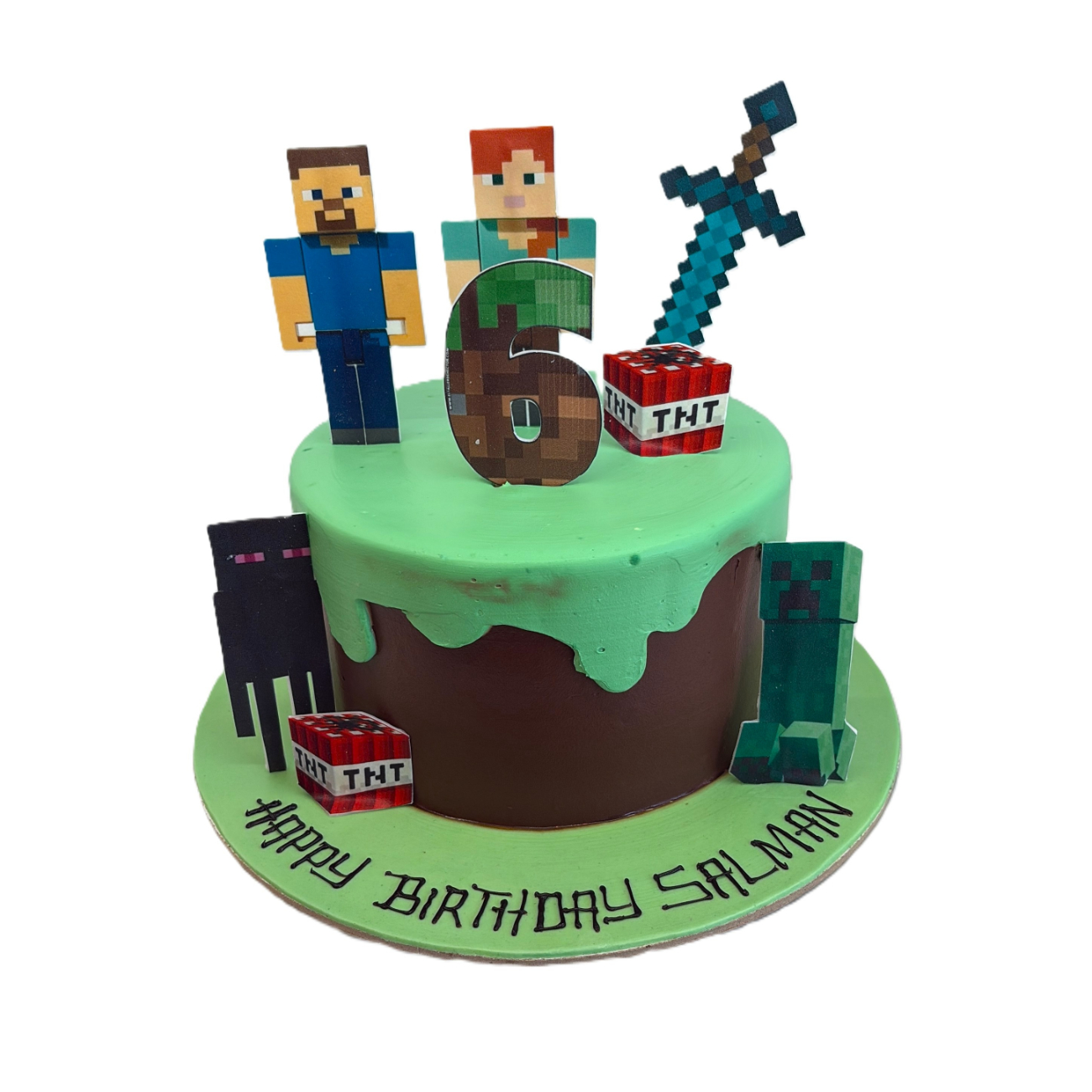 Minecraft Survival Mode Cake