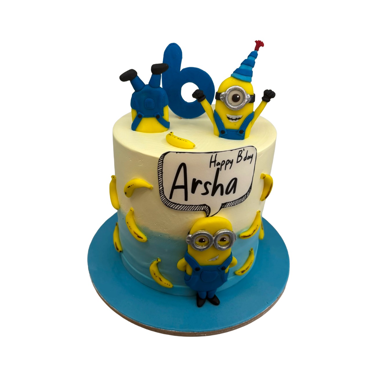 Mischievous Minions Banana Party Cake