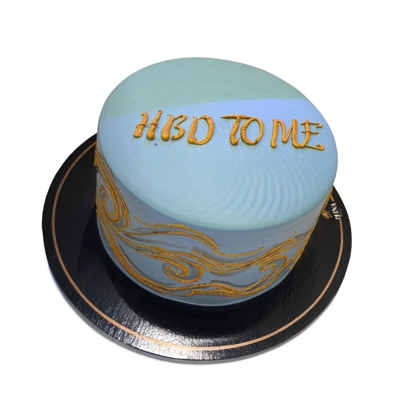 Modern HBD To Me Minimalist Cake
