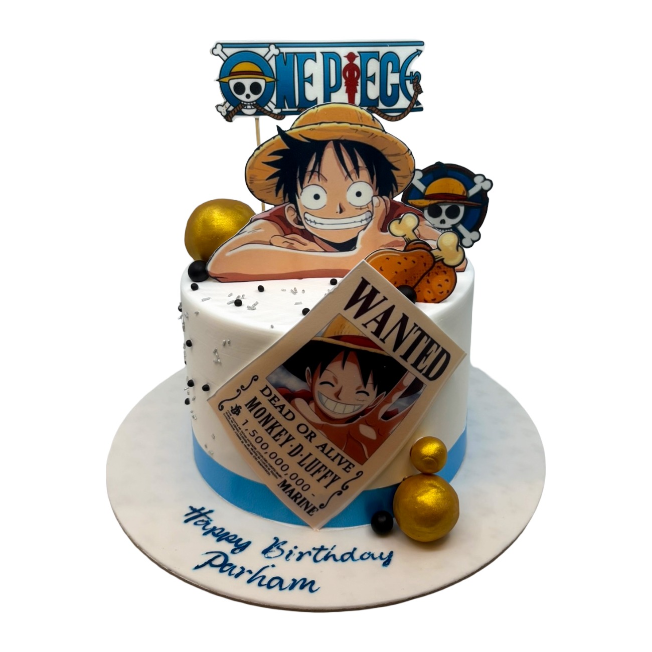 Monkey D. Luffy King of Pirates Cake