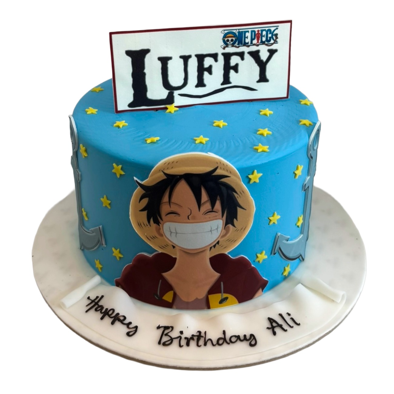 One Piece Luffy Pirate Cake