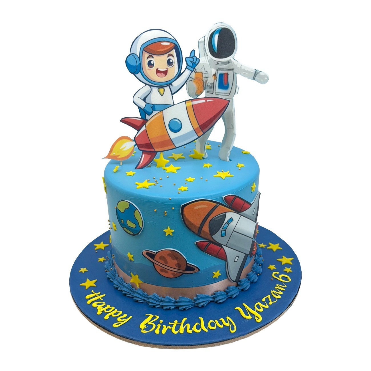 Out of This World Astronaut Space Cake
