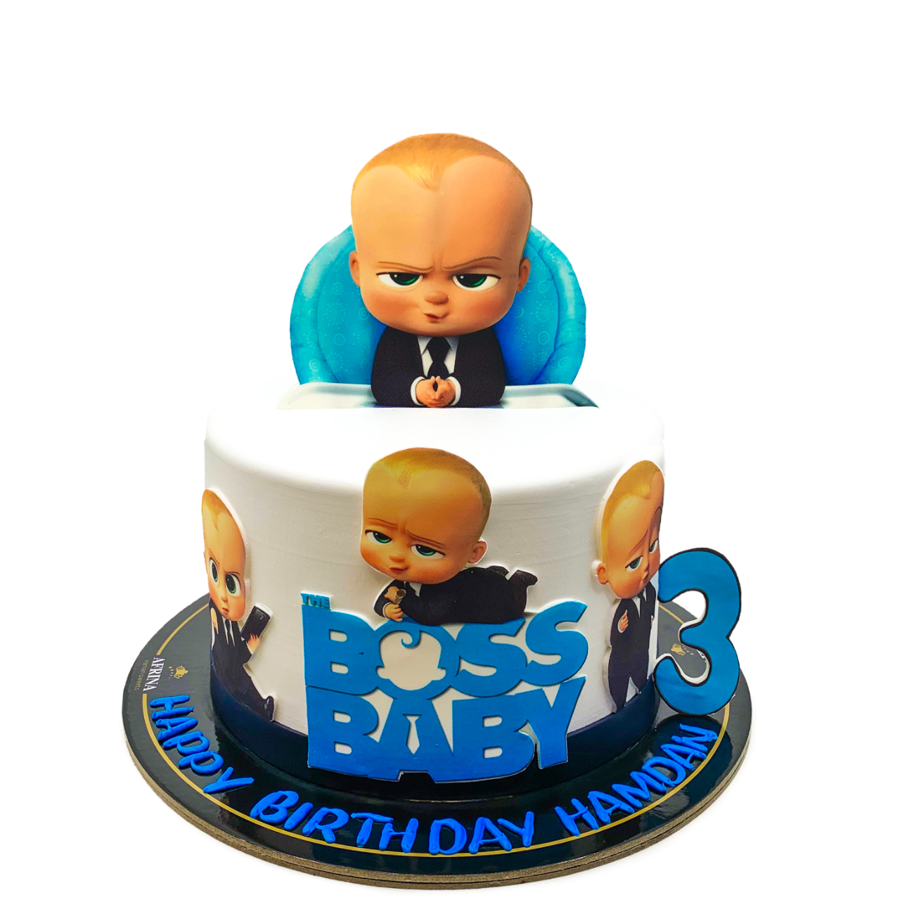 Personalized Boss Baby Movie Theme Cake
