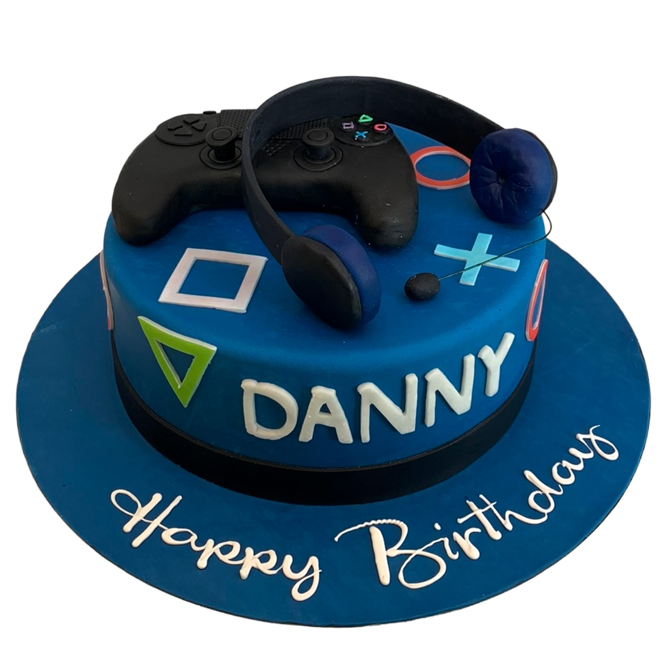 PlayStation Pro Gamer Birthday Cake 2