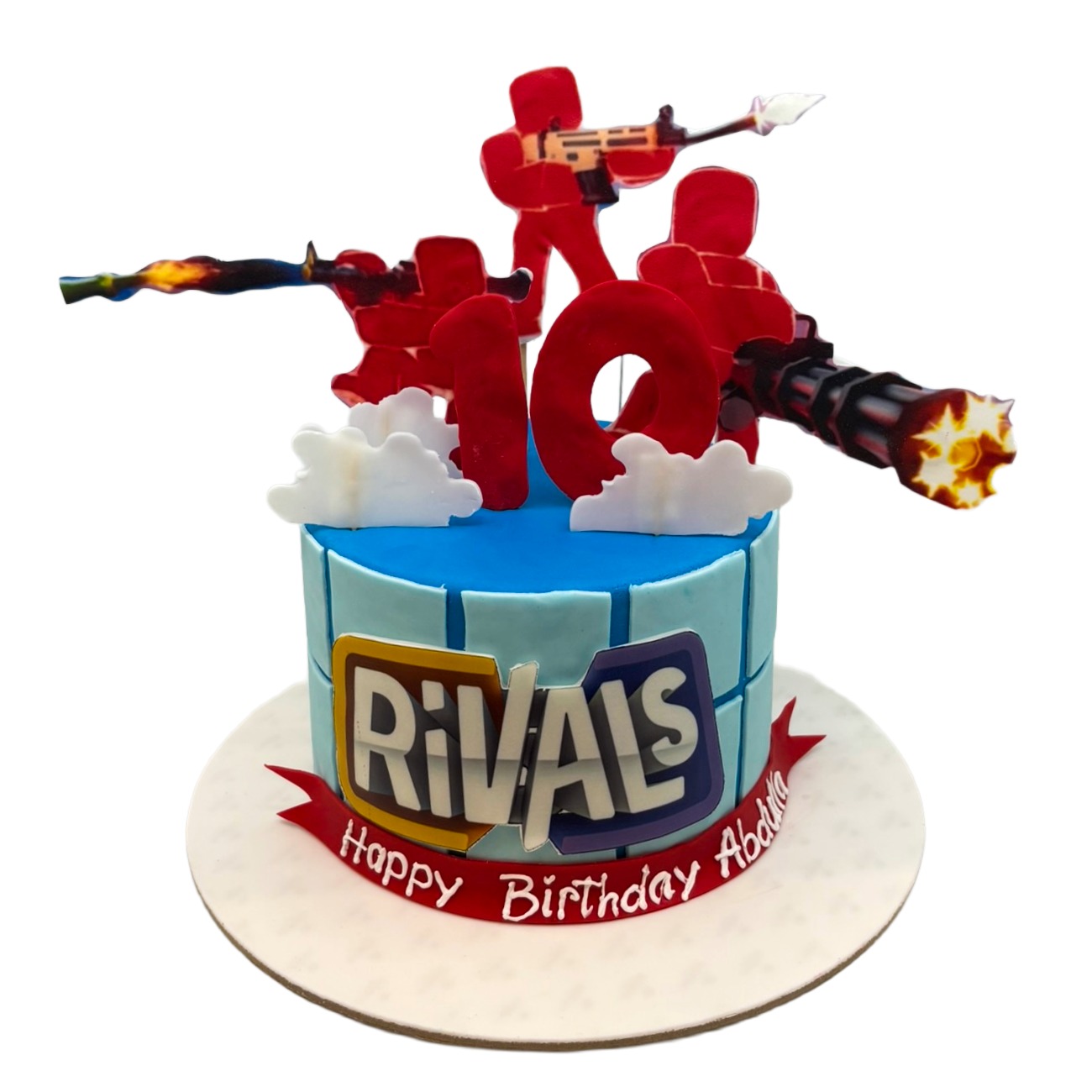 Rivals Action Battle Cake