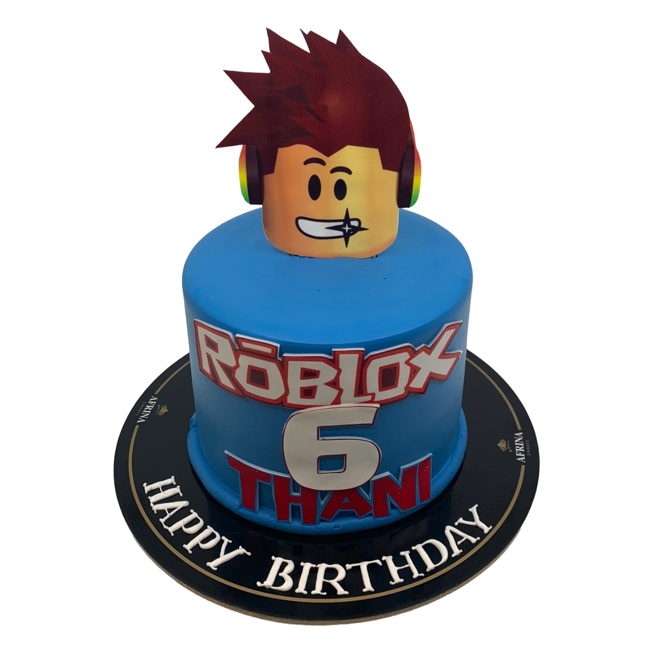 Roblox Gamer 6th Birthday Cake