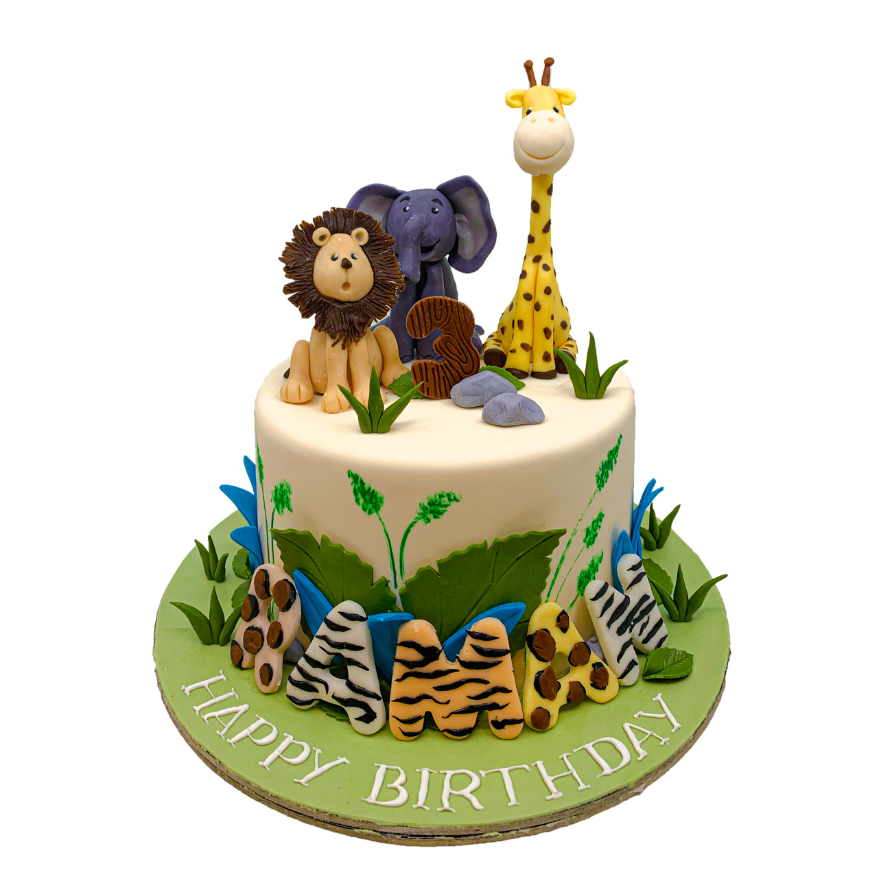 Safari Friends Adventure Cake