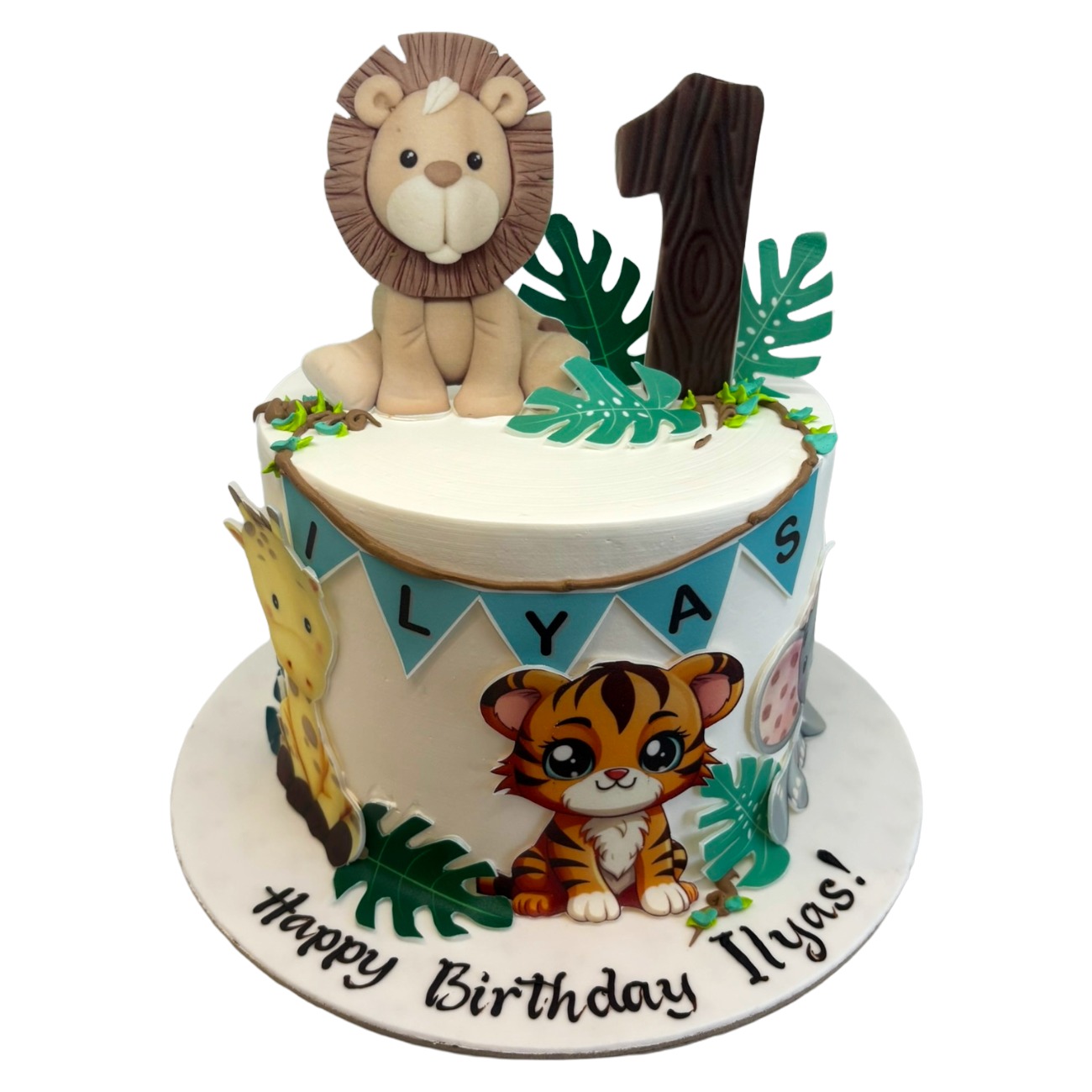 Safari Jungle Animal Cake