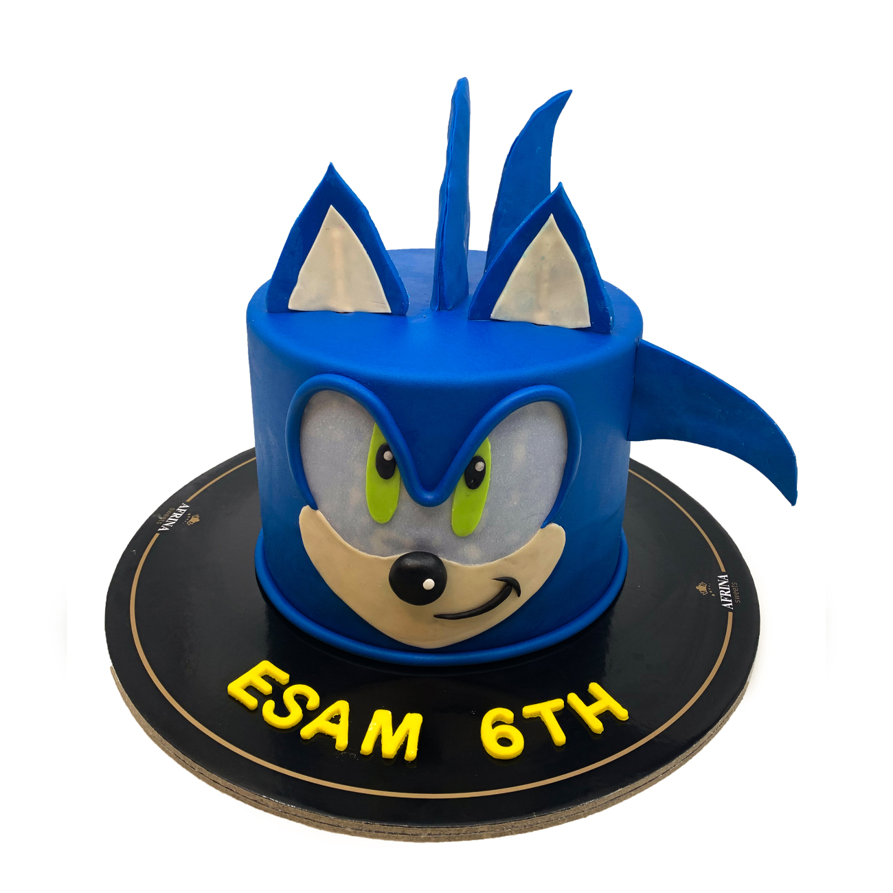 Sonic the Hedgehog Character Birthday Cake