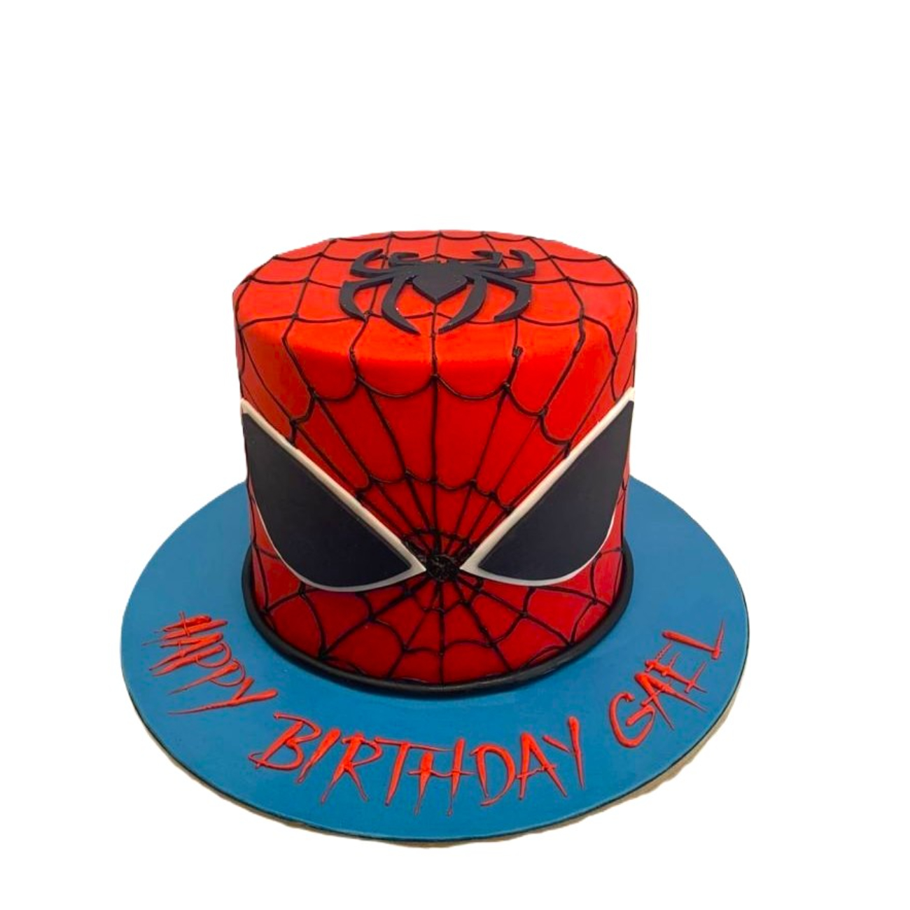 Spidey-Sense Superhero Cake