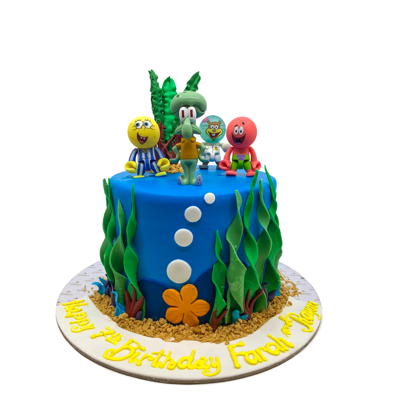 SpongeBob & Friends Underwater Adventure Cake