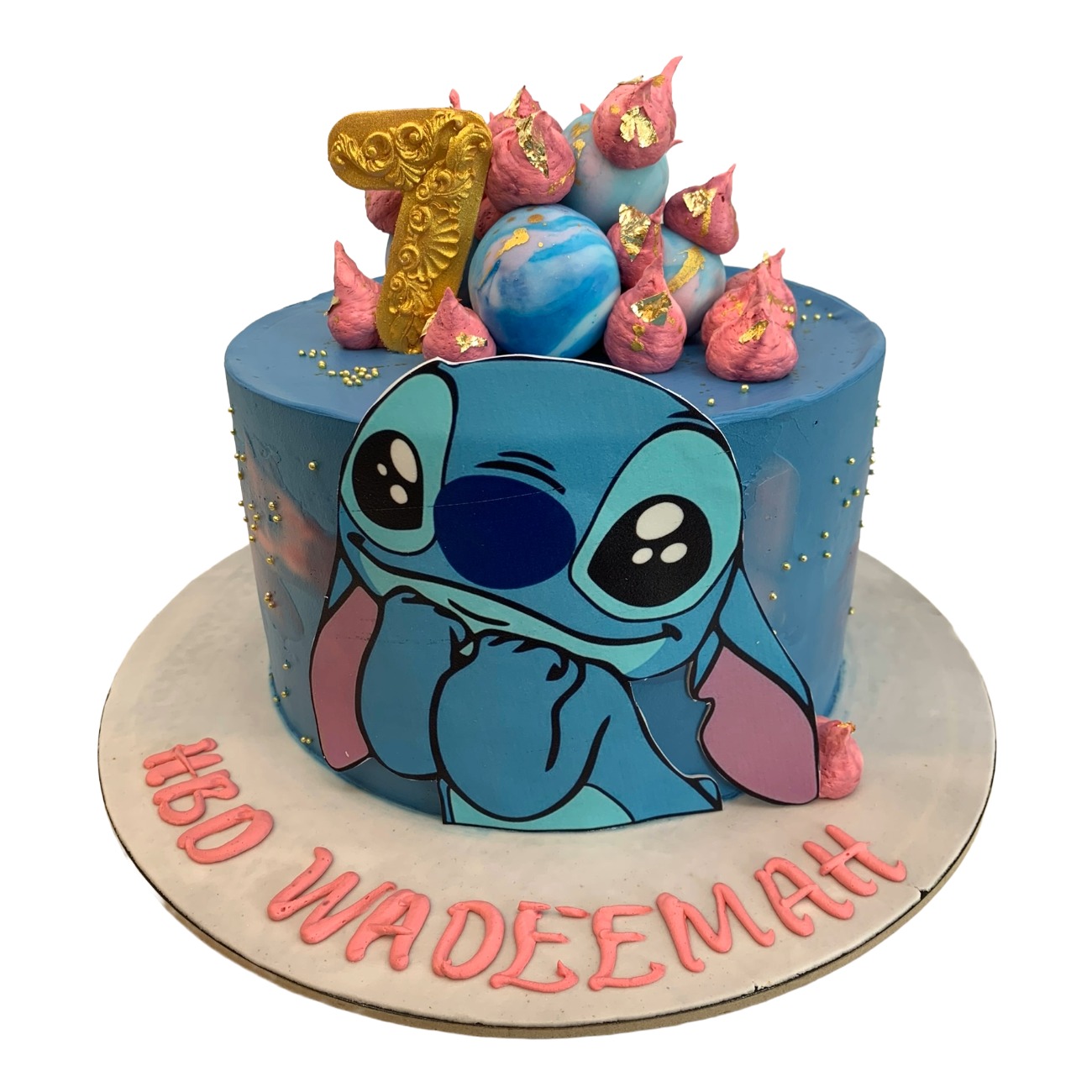 Stitch Galactic Adventure Cake