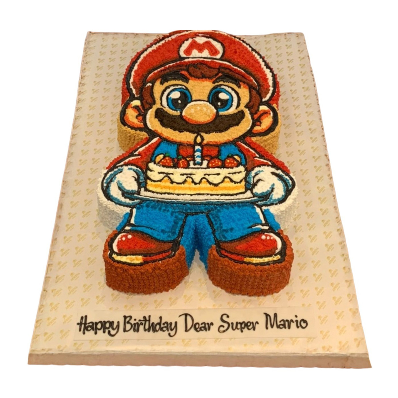 Super Mario Brothers 3D Character Cake