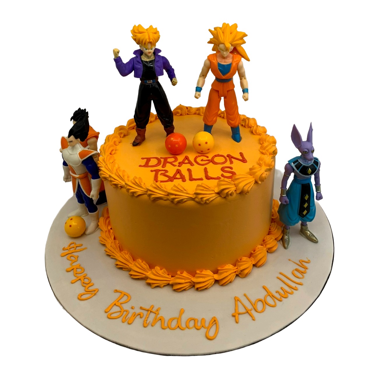 Super Saiyan Dragon Ball Z Action Figure Cake