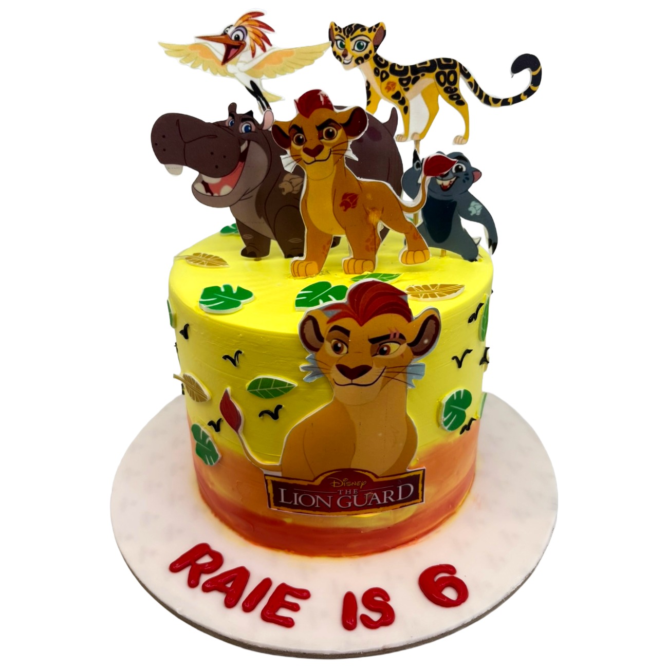 The Lion Guard Safari Birthday Cake