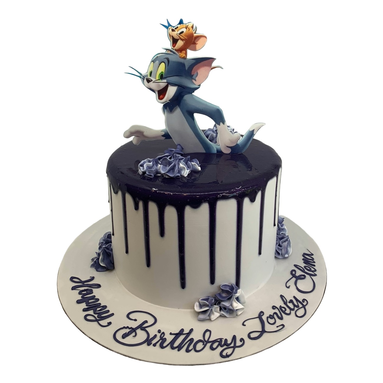 Tom and Jerry Classic Drip Cake