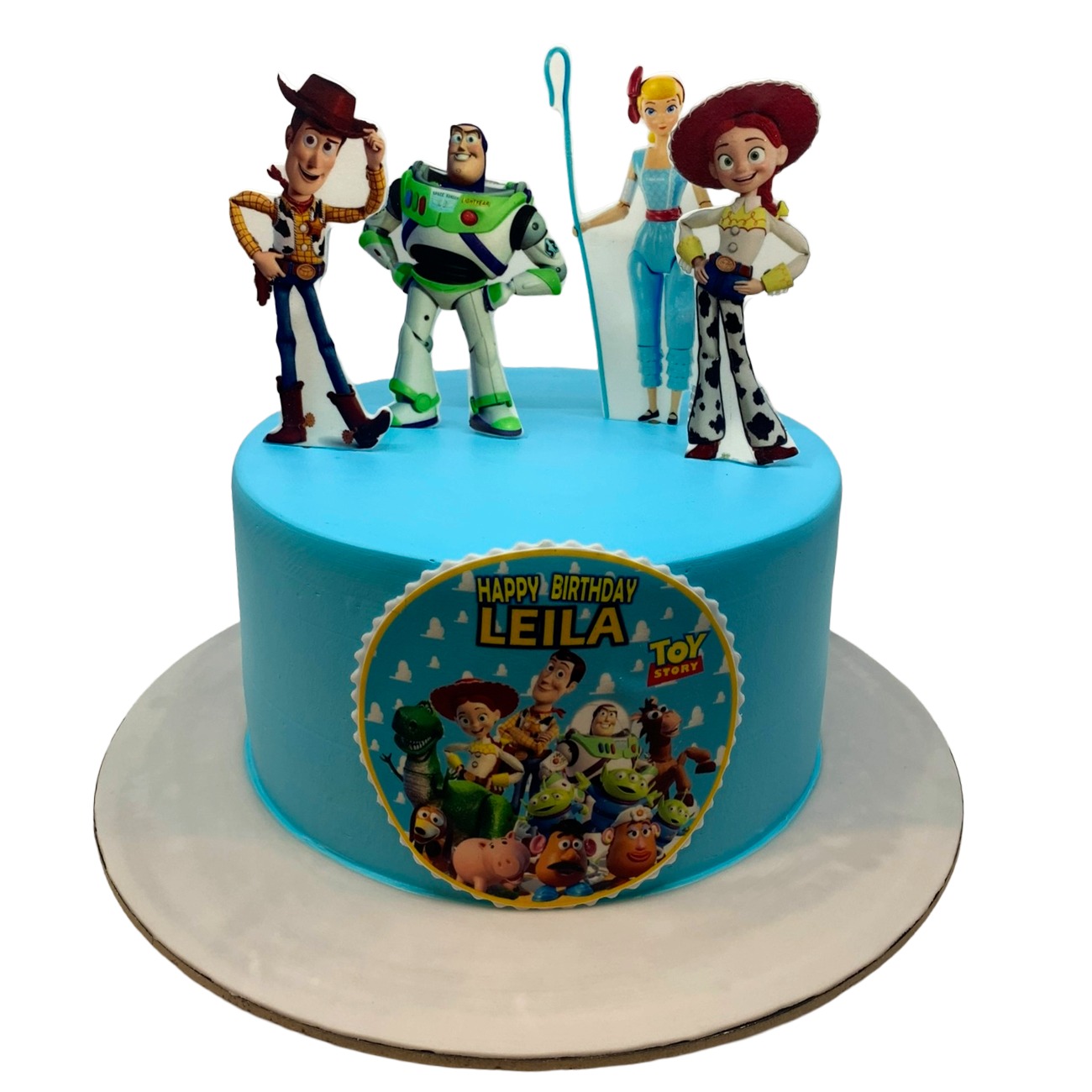 Toy Story Character Celebration Cake