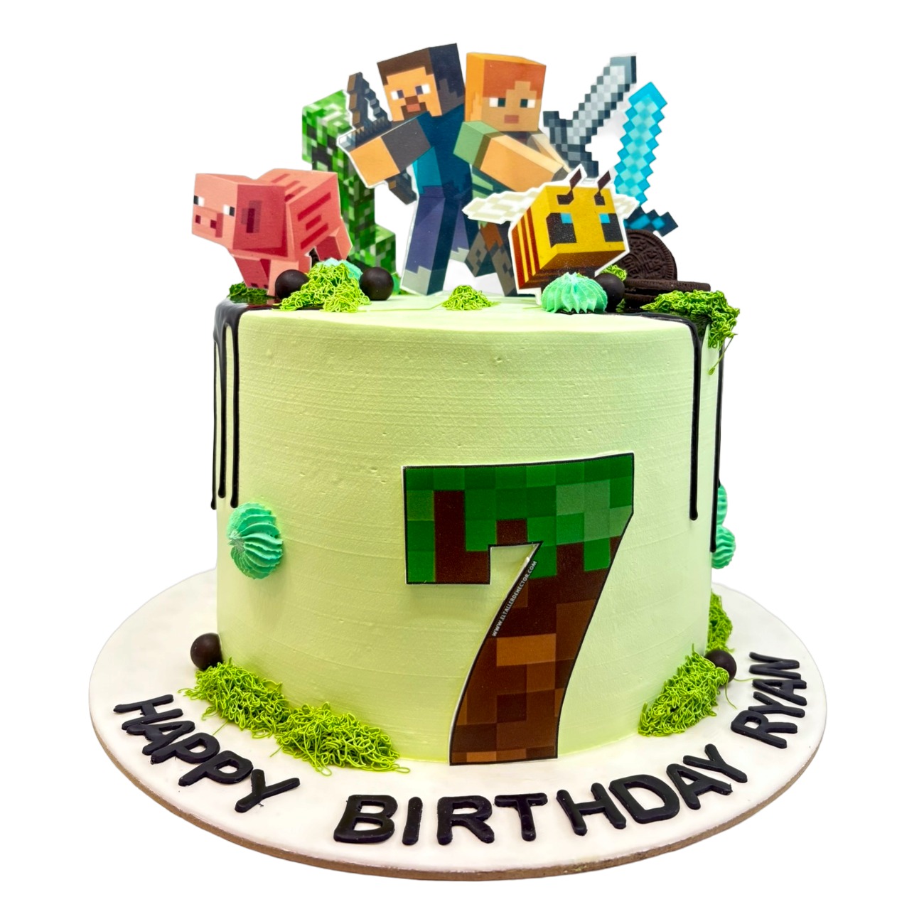 Ultimate Minecraft World Cake