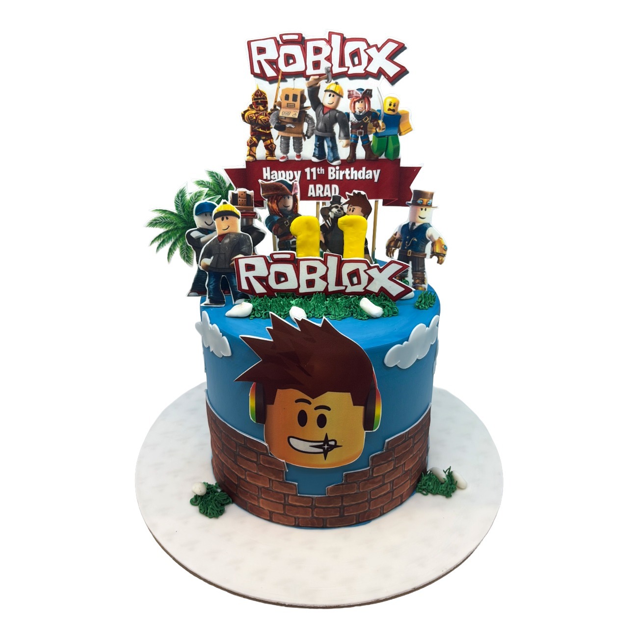 Ultimate Roblox World 3D Topper Cake