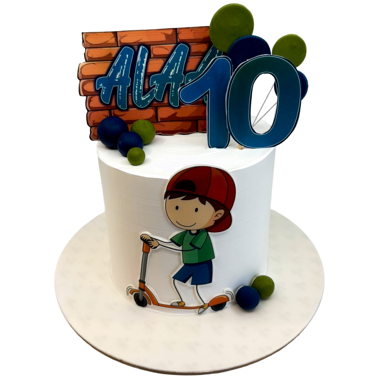Urban Skater Boy Cake
