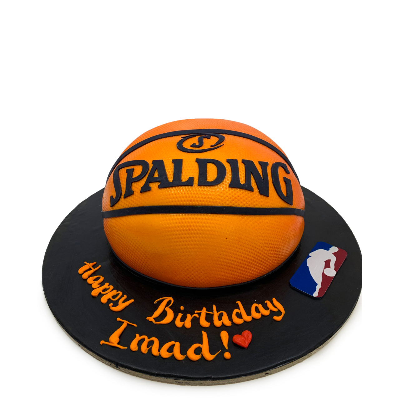 3D Spalding Basketball Cake