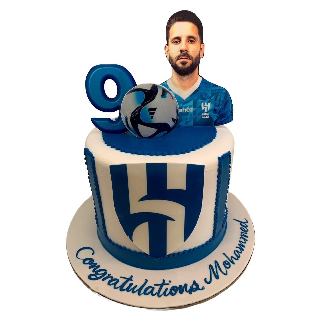 Al Hilal SFC Football Birthday Cake