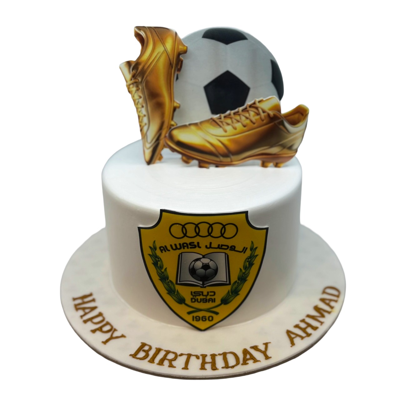 Al Wasl FC Golden Boot Cake