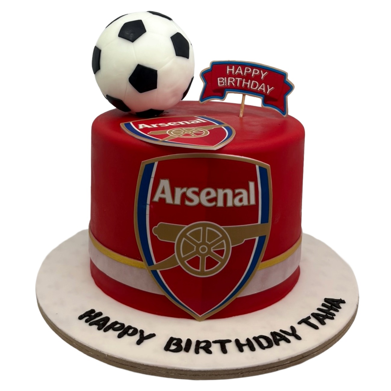 Arsenal FC Football Cake