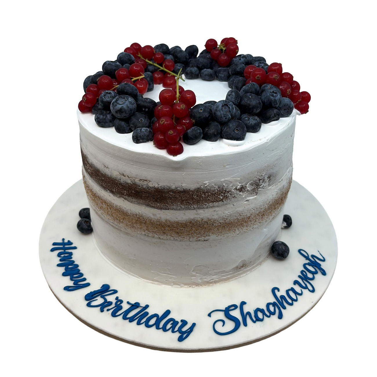 Blueberry & Redcurrant Cake