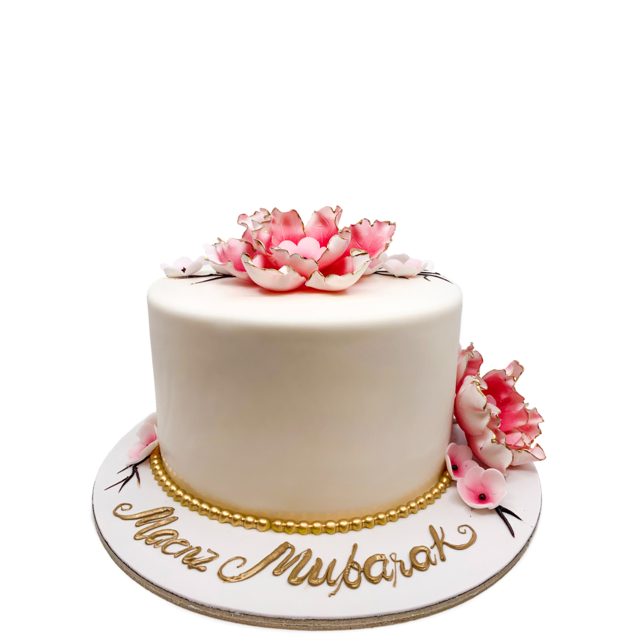 Blush Blossom White Harmony Cake