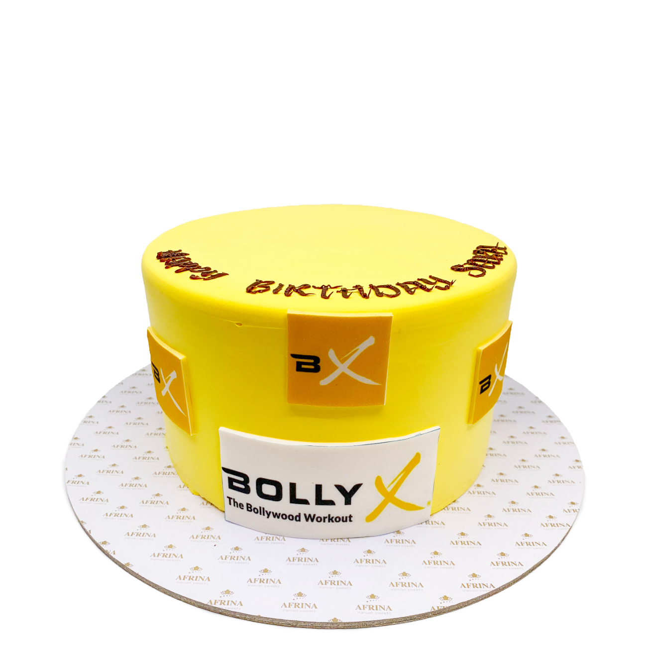 BollyX Fitness Workout Cake
