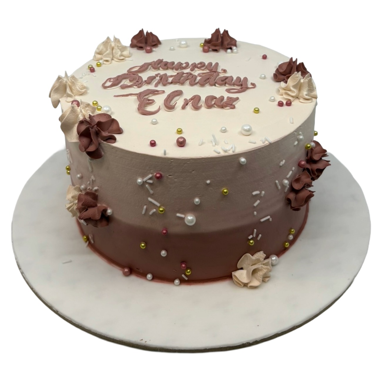 Chocolate Ombre Celebration Cake