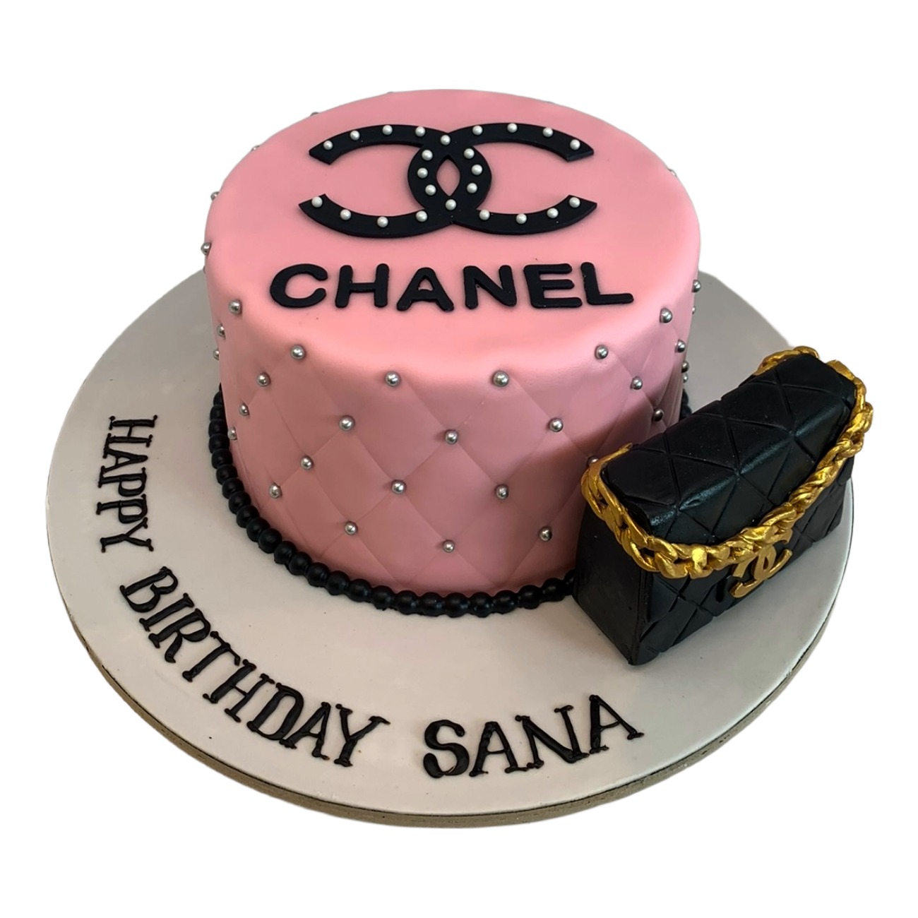 Classic Chanel Quilted Birthday Cake