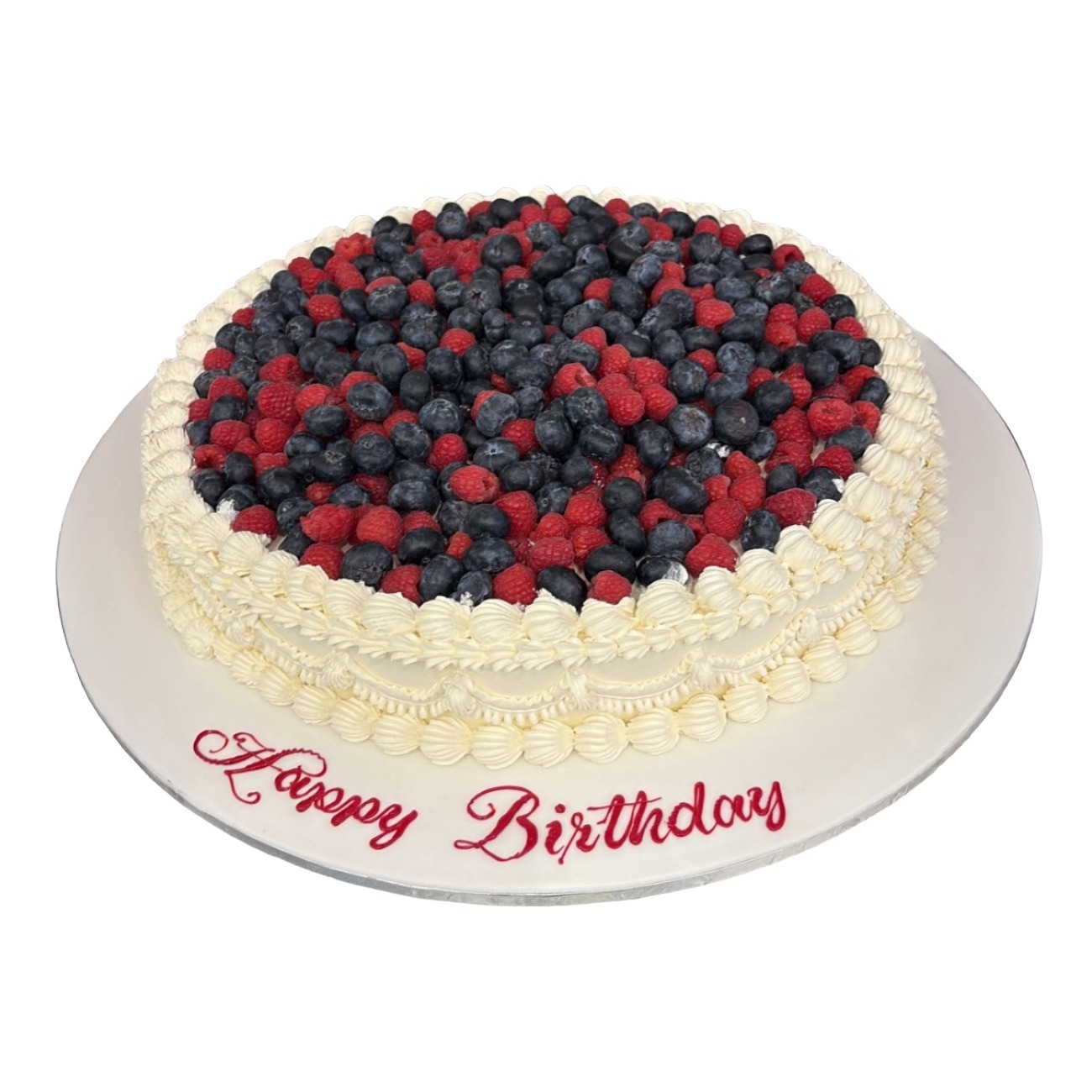 Classic Red & Blue Berry Tart-Style