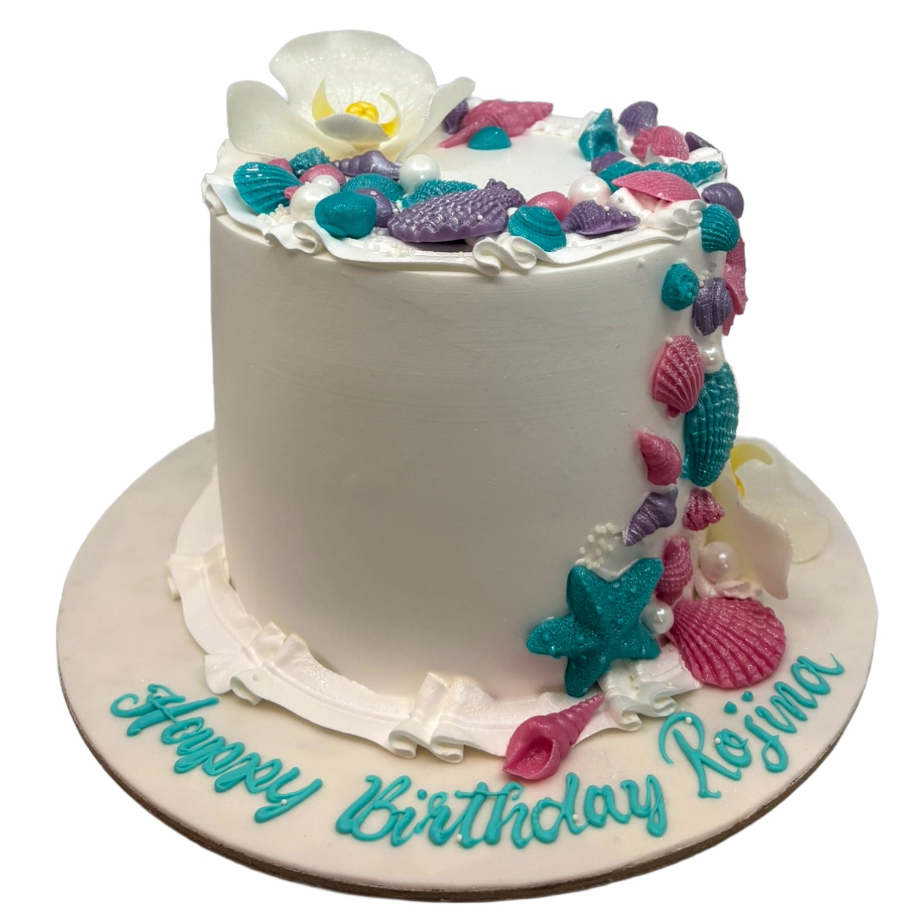 Coastal Treasures Mermaid Cake