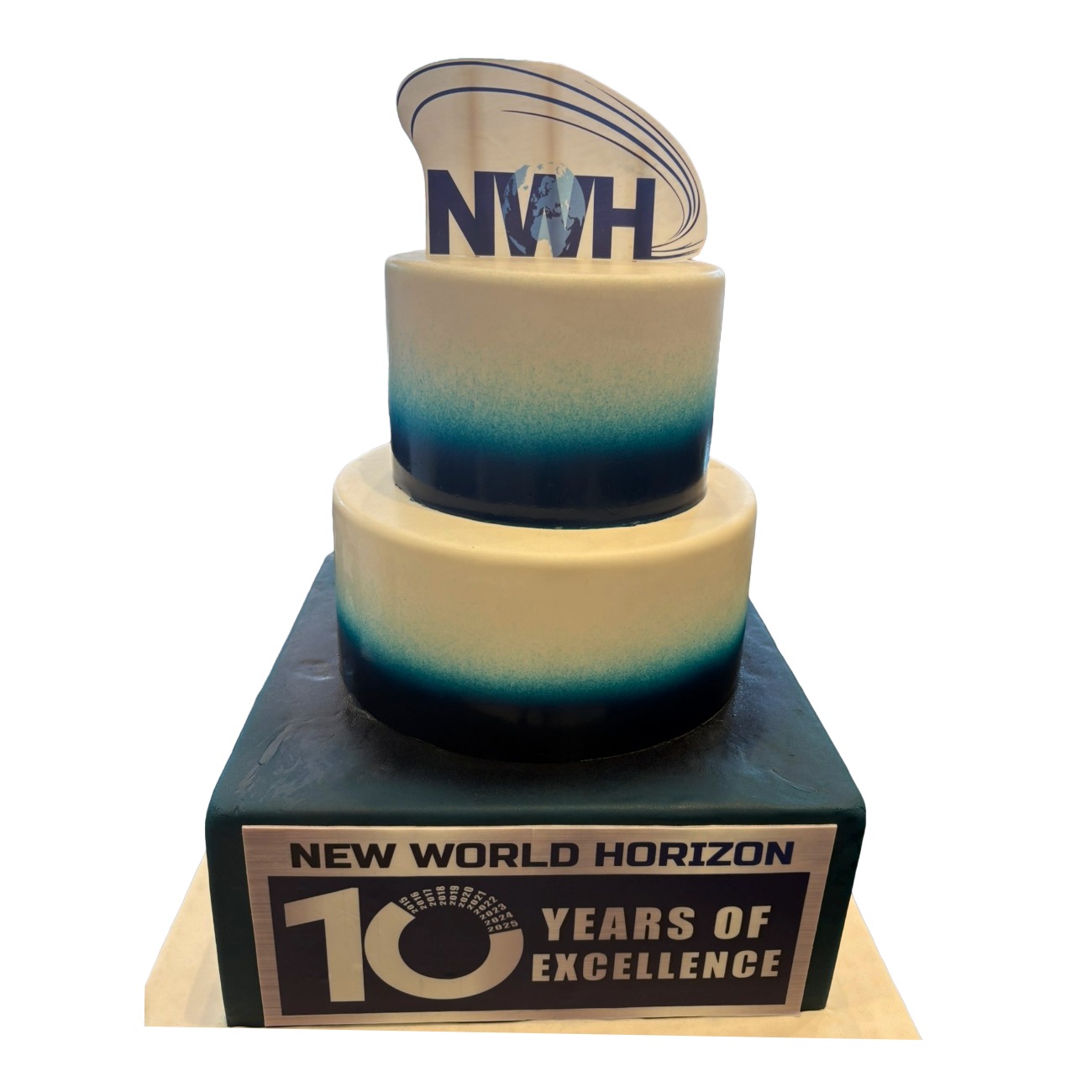 Corporate Anniversary Tiered Excellence Cake