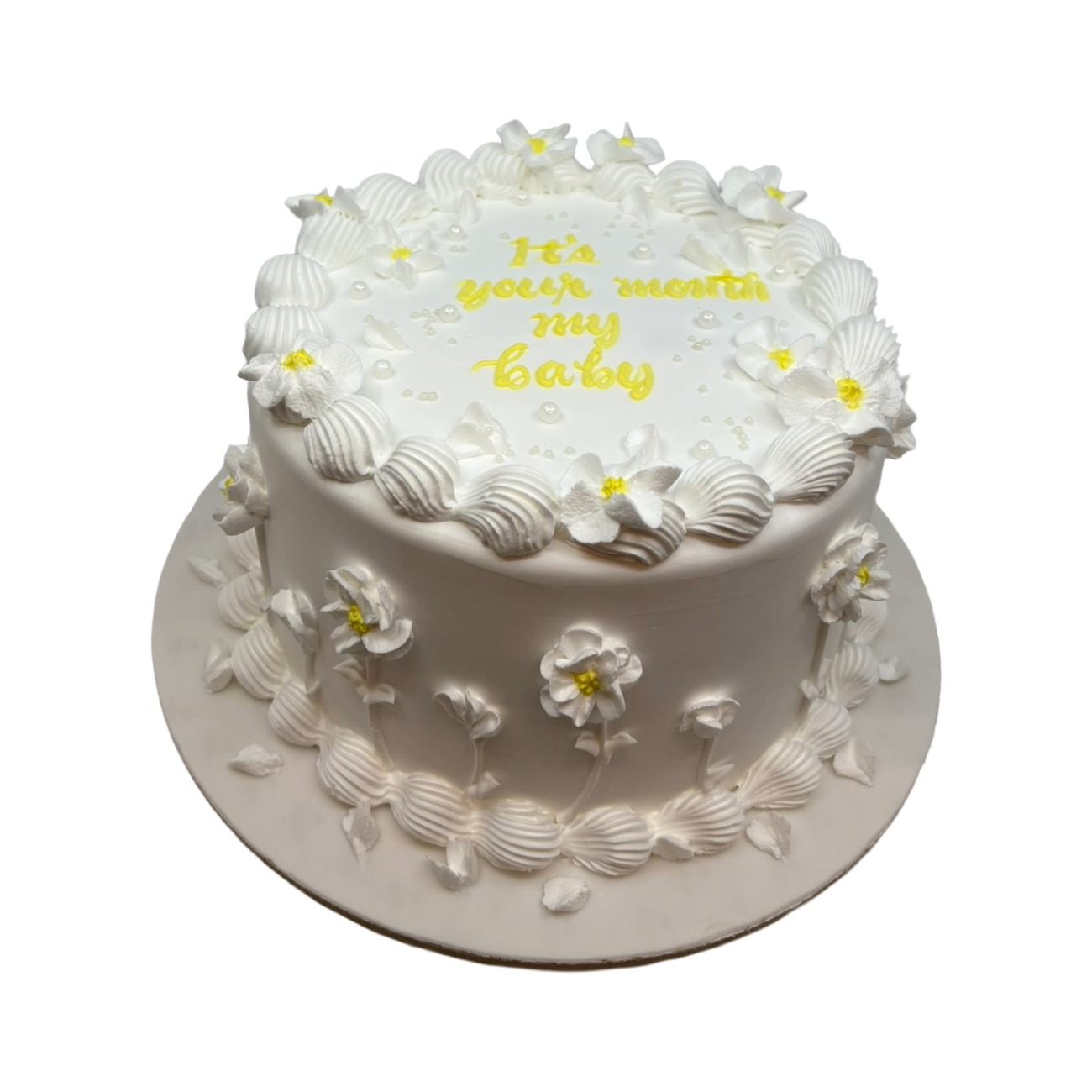 Daisy Delight Lambeth Vintage Cake